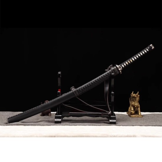 Longquan City Sword Movie Taoist Doomsses Zombie Knife Manganese Steel for Forging High-temperature Baked Purple Command 376-432 Longquan City Sword Movie Taoist Doomsses Zombie Knife Manganese Steel for Forging High-temperature Baked Purple Command 376-432