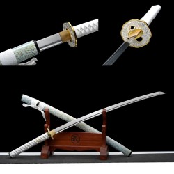 Longquan Sword Retro Shop Spring Steel for Forging Long Mid-style Japanese imitation knife command Kanata376-432