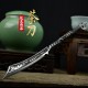 Longquan integrated handmade tea knife stainless steel Pu'er black tea ceremony accessories ancient horse wave flower tea knife kung fu tea set Longquan integrated handmade tea knife stainless steel Pu'er black tea ceremony accessories ancient horse wave flower tea knife kung fu tea set