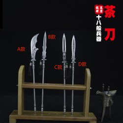 Tea knife eighteen mini weapon decorative ornaments tea needle tea ceremony tool high -end pry tea knives