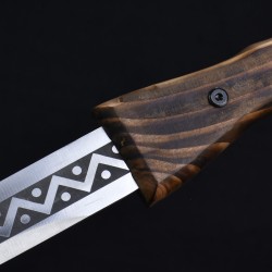 Douyin same Longquan sword handmade forging all -in -one wooden handle six sides Tang sword sword sword sword cold weapon