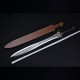 Longquan sword handmade forging one -in -one spring and six sides of spring and autumn Han swords and television long sword cold weapon sword collections Longquan sword handmade forging one -in -one spring and six sides of spring and autumn Han swords and television long sword cold weapon sword collections