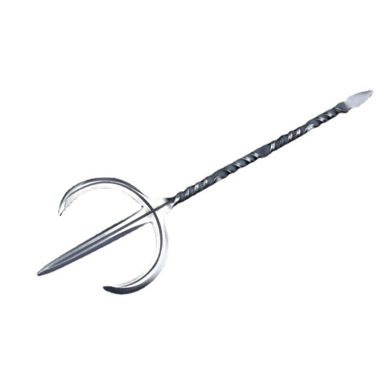 Tea knife tea cake prying knife Pu'er tea knife kung fu tea set stainless steel handmade tea cone integrated mini weapon