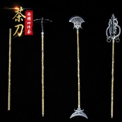 Journey to the West, four -piece small weapon ornament tea knife handmade Pu'er tea knife black tea needle tea cone cone