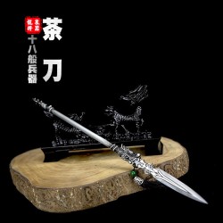Tea knife handmade stainless steel tea needle tea set mini eighteen -like weapons