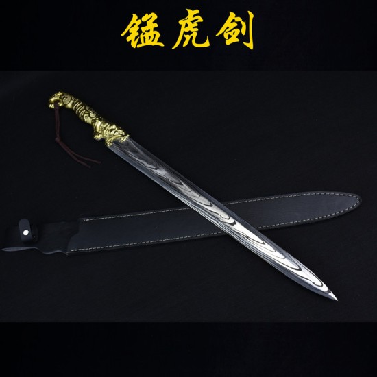 Longquan sword handmade forging integrated sword film film and television anti -cold weapon stainless steel decorative craft Longquan sword handmade forging integrated sword film film and television anti -cold weapon stainless steel decorative craft