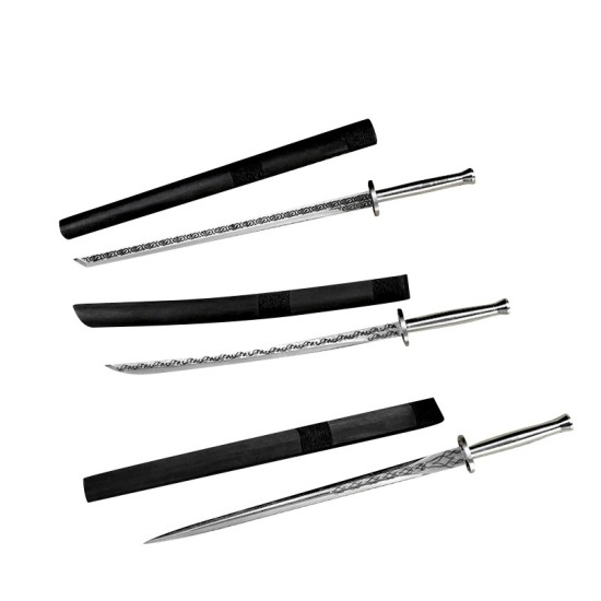 Tea knife sword eighteen -like weapons tea needle tea set mini weapon accessories ornaments Tea knife sword eighteen -like weapons tea needle tea set mini weapon accessories ornaments