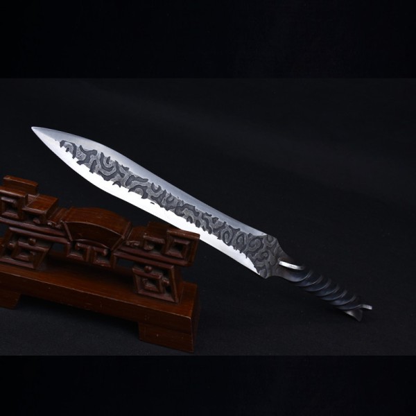 Longquan Japanese Style Sword - Hand Forged Collectible (Custom 79)