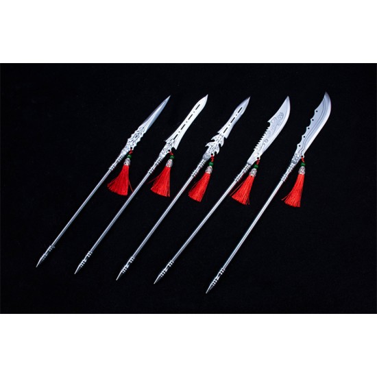 Mini eighteen weapon Zhao Yun gun ornaments tea knife high -end tea needle tea cone kung fu tea knife Mini eighteen weapon Zhao Yun gun ornaments tea knife high -end tea needle tea cone kung fu tea knife