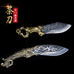 Longquan Stainless Steel Tea Knife Tea Needle Tea Knife Black Tea Cake Pu'er Tea Box Tea Capital Accessories Kung Fu Tea Set