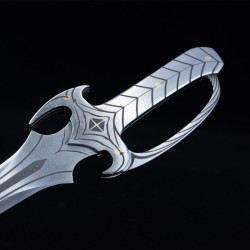 Longquan sword handmade forging all -in -one modern sword film and television chief sword defense cold weapon collection process