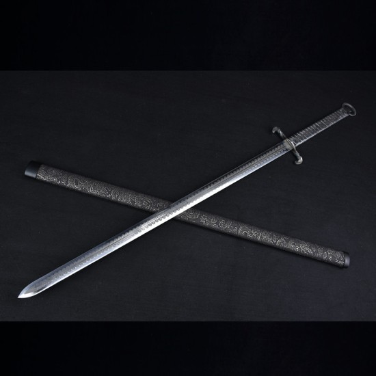 Longquan City Sword Handmade Forging Tongshi Tang Sword Head Stainless Steel Sword Sword Film Cold Weapon Longquan City Sword Handmade Forging Tongshi Tang Sword Head Stainless Steel Sword Sword Film Cold Weapon