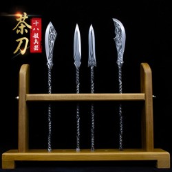 Mini Eighteen Class weapon Zhao Yun gun tea knife tea needle tea brick black tea Pu'er tea cake prying knives