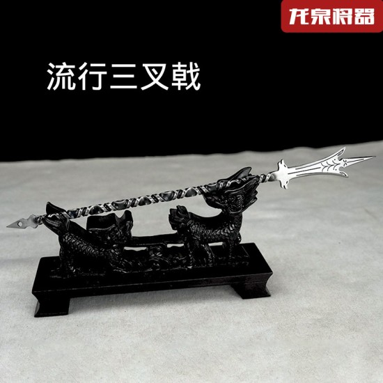 Eighteen Class Small Weapon Steel Crafts Tea Needle Tea Knife Reverse Micro Weapon Model Eighteen Class Small Weapon Steel Crafts Tea Needle Tea Knife Reverse Micro Weapon Model