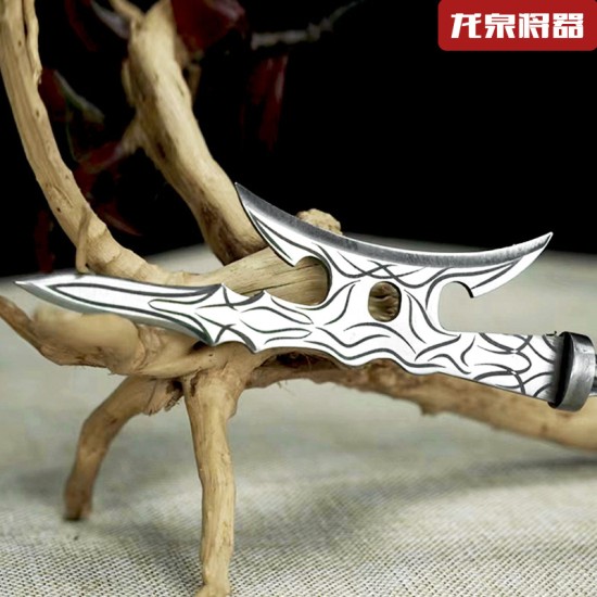 Reverse the micro -soldiers series tea knife eighteen weapons to play decorative decoration mini cold weapons Reverse the micro -soldiers series tea knife eighteen weapons to play decorative decoration mini cold weapons