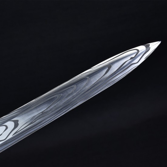 Longquan sword handmade forging integrated sword film film and television anti -cold weapon stainless steel decorative craft Longquan sword handmade forging integrated sword film film and television anti -cold weapon stainless steel decorative craft