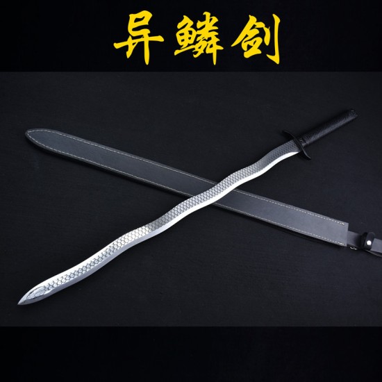 Longquan sword handmade forging all -in -one, sword, bending snake sword film, Tang sword, Tang sword, anti -body cold weapon long sword Longquan sword handmade forging all -in -one, sword, bending snake sword film, Tang sword, Tang sword, anti -body cold weapon long sword