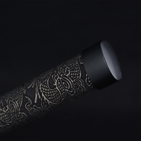 Longquan Sword Handmade Forging Stainless Steel Ring Sword Film and Television Long Sword Cold Weapon Samurai Sword Article