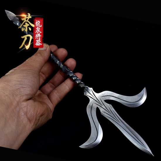 Tea knife Tea needle Kung Fu Teaware Products Accessories of Stainless Steel Pu'er Tea Brick Needle Unit and Mini Weapons
