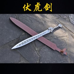 Longquan sword handmade forging one -piece six -faced Han sword film sword cold weapon long sword collection artwork
