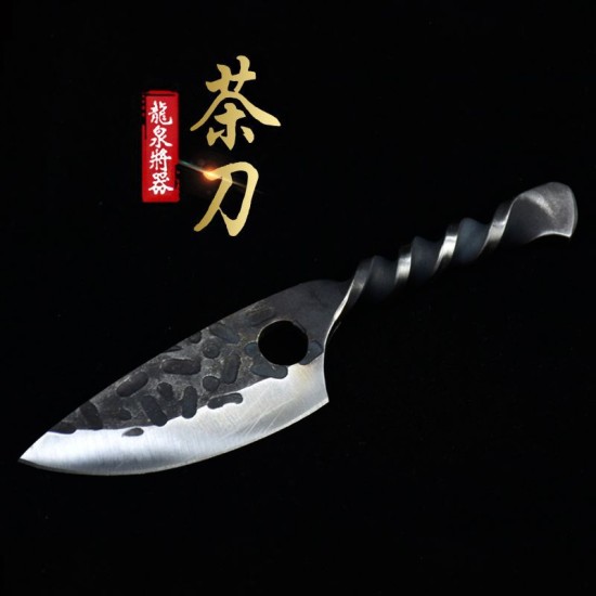 Longquan forging all -in -one Douyin tea knife tea needle Pu'er tea knife black tea ceremony accessories Guma tea knife 功 具 具 Longquan forging all -in -one Douyin tea knife tea needle Pu'er tea knife black tea ceremony accessories Guma tea knife 功 具 具