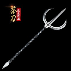 Tea knife tea cake prying knife Pu'er tea knife kung fu tea set stainless steel handmade tea cone integrated mini weapon