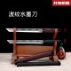 Sword wave pattern ink knife stainless steel integrated short knife anti -body collection decoration Sword wave pattern ink knife stainless steel integrated short knife anti -body collection decoration