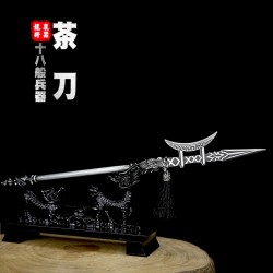 Tea knife handmade stainless steel tea needle tea set accessories eighteen mini weapons to play decorative