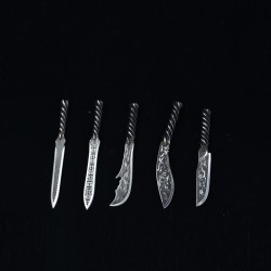 80219 Handmade tea knife Longquan City Family Collection Pry Tea Brick and Tea Needle Sumulating Knife Section