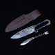 Clear -bone knife handmade knife integrated knife, small dairy knife combination, sharp fruit knife, tea knife, tea needle camping knife Clear -bone knife handmade knife integrated knife, small dairy knife combination, sharp fruit knife, tea knife, tea needle camping knife