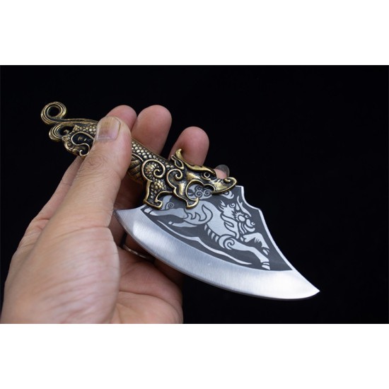Tea knife prying knife Pu'er tea knife tea needle kung fu tea set stainless steel handmade mini weapon Tea knife prying knife Pu'er tea knife tea needle kung fu tea set stainless steel handmade mini weapon