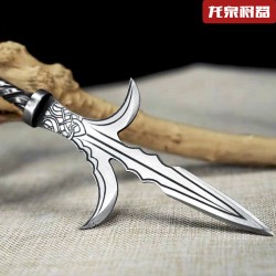 Eighteen Class Small Weapon Steel Crafts Tea Needle Tea Knife Reverse Micro Weapon Models