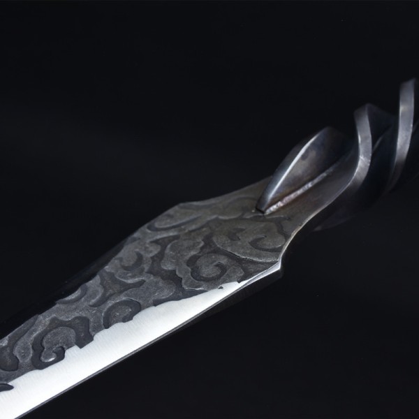 Longquan Japanese Style Sword - Hand Forged Collectible (Custom 79)