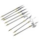 Tea knife Changjin Dragon Series Micro Soldiers Ancient Eighteen Weapon Model Tea Ceremony Tea Steel Subtraction Accessories Tea knife Changjin Dragon Series Micro Soldiers Ancient Eighteen Weapon Model Tea Ceremony Tea Steel Subtraction Accessories