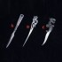 Pu'er tea knife Longquan handmade forging black tea knife pry tea brick stainless steel tea cone tea needles