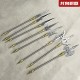 Tea knife Changjin Dragon Series Micro Soldiers Ancient Eighteen Weapon Model Tea Ceremony Tea Steel Subtraction Accessories Tea knife Changjin Dragon Series Micro Soldiers Ancient Eighteen Weapon Model Tea Ceremony Tea Steel Subtraction Accessories