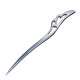 Tea needle and tea knife pry tea knife tool Kung Fu tea set stainless steel Pu'er tea cake prying knife tea cones