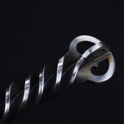 Longquan sword handmade forging one -in -one spring and six sides of spring and autumn Han swords and television long sword cold weapon sword collections
