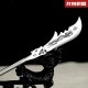 Longquan tea knife stainless steel integrated small weapon tea set mini weapon to play decorative ornaments Longquan tea knife stainless steel integrated small weapon tea set mini weapon to play decorative ornaments