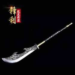 Longquan forging tea knife pure handmade tea needle ax steel Pu'er tea sword accessories accessories black tea collection