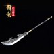 Longquan forging tea knife pure handmade tea needle ax steel Pu'er tea sword accessories accessories black tea collection Longquan forging tea knife pure handmade tea needle ax steel Pu'er tea sword accessories accessories black tea collection