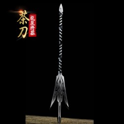 Longquan tea needle tea knife tea cone tea set stainless steel tea pry tea handmade tea brick weapons