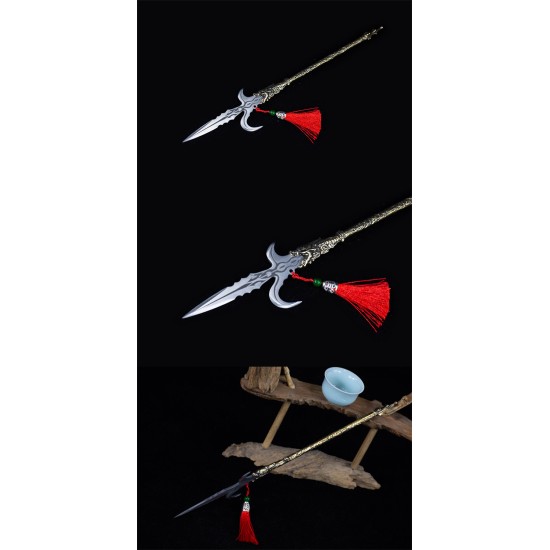 Mini eighteen -like weapon set tea knife ornaments high -end tea needle tea cone cone kung fu tea knives Mini eighteen -like weapon set tea knife ornaments high -end tea needle tea cone cone kung fu tea knives