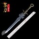 Pu'er tea knife handmade copper black tea knife stainless steel tea knife tea needle tea cone
