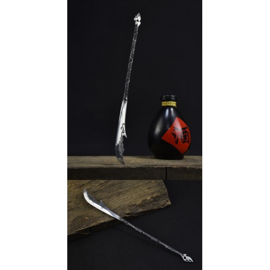 One -in -one Longquan Tea Knife Handmade Tea Knife Stainless Steel Pu'er Tea Knife Black Tea Knife Accessories Guma Tea Kung Fu Tea Steel One -in -one Longquan Tea Knife Handmade Tea Knife Stainless Steel Pu'er Tea Knife Black Tea Knife Accessories Guma Tea Kung Fu Tea Steel