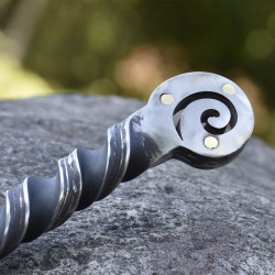 Longquan sword handmade forging one -piece six -faced Han sword film sword cold weapon long sword collection artwork