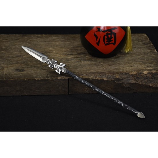 One -in -one Longquan Tea Knife Handmade Tea Knife Stainless Steel Pu'er Tea Knife Black Tea Knife Accessories Guma Tea Kung Fu Tea Steel One -in -one Longquan Tea Knife Handmade Tea Knife Stainless Steel Pu'er Tea Knife Black Tea Knife Accessories Guma Tea Kung Fu Tea Steel