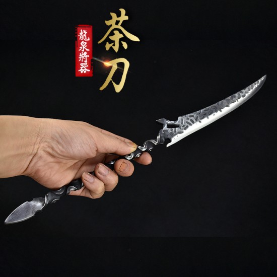 One -in -one tea knife Longquan tea knife handmade stainless steel Pu'er tea knife black tea channel accessories Guma tea knife kung fu tea set One -in -one tea knife Longquan tea knife handmade stainless steel Pu'er tea knife black tea channel accessories Guma tea knife kung fu tea set
