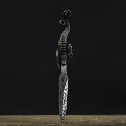 80133 Handmade Tea Knife Dragon Spring City Tea Cake Prescent Pu'er Special Tea Brick Tea Pry Tea Tool Knife