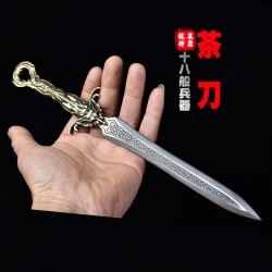 Tea knife eighteen mini weapon decorative ornaments tea needle tea ceremony tool high -end pry tea knives
